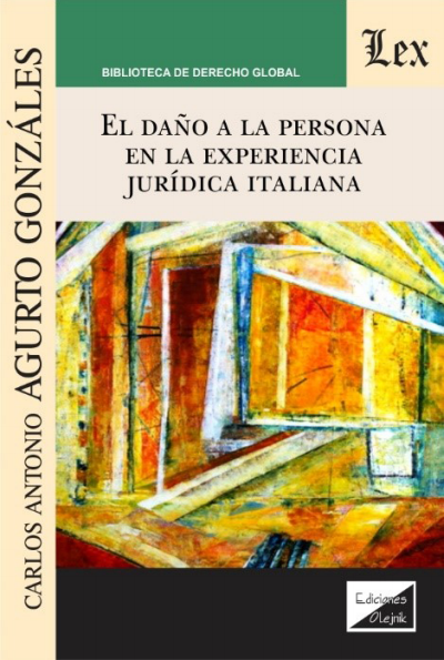 Cover of book: Daño a la persona en la experiencia jurídica italiana