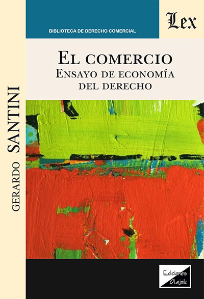 Cover des Buchs: Comercio. Ensayo de economía del derecho