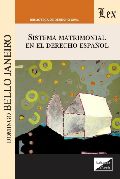 Cover of book: Sistema matrimonial en el derecho español