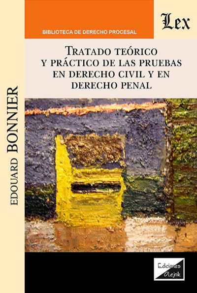 Cover des Buchs: Tratado teórico práctico de las pruebas en