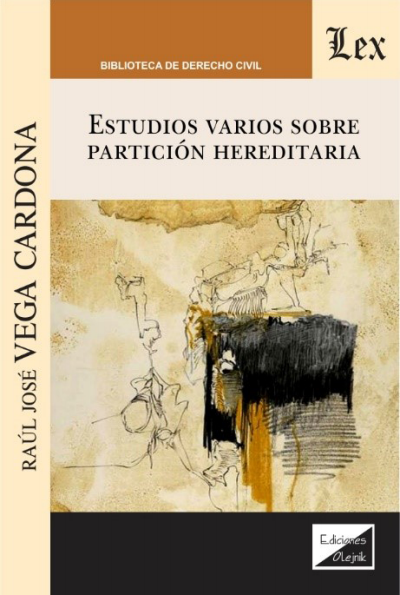 Cover des Buchs: Estudios varios sobre partición hereditaria