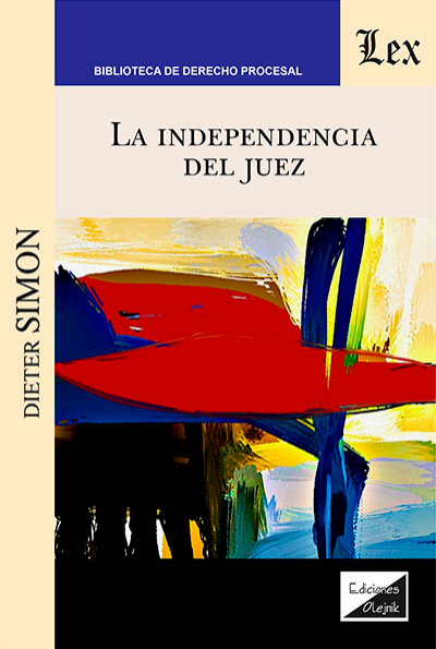 Cover des Buchs: Independencia del juez, La