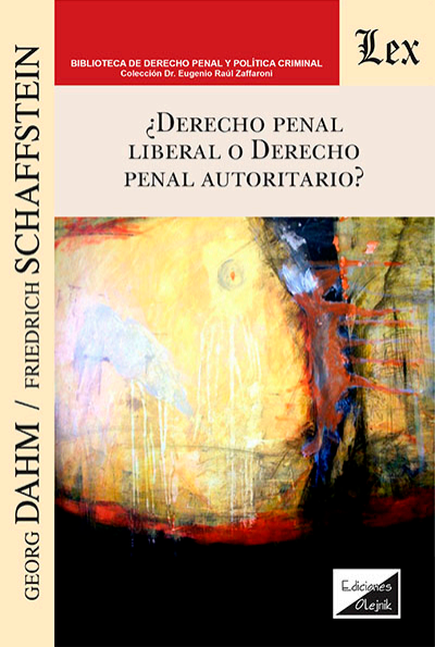 Cover des Buchs: Derecho penal liberal o erecho penal autoritario