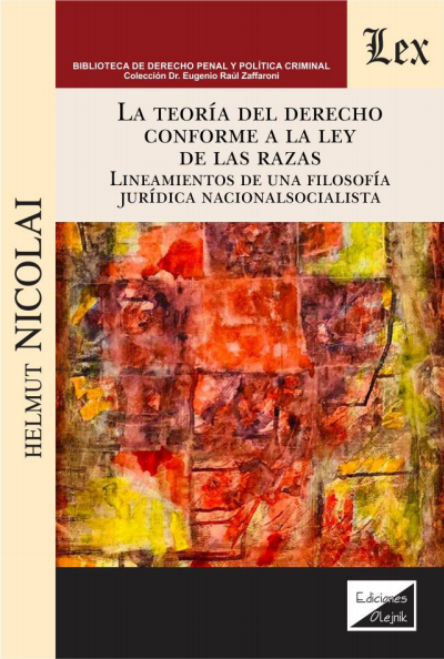 Cover des Buchs: Teoría del derecho conforme a la ley de las