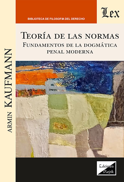 Cover des Buchs: Teoría de las normas. Fundamentos de la dogmática