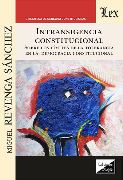 Cover of book: Intransigencia constitucional. Sobre