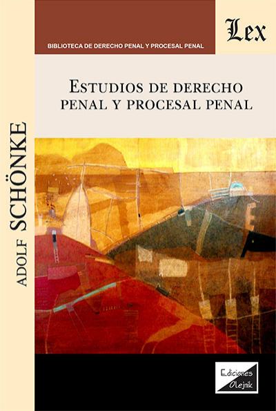 Cover des Buchs: Estudios de derecho penal y procesal penal