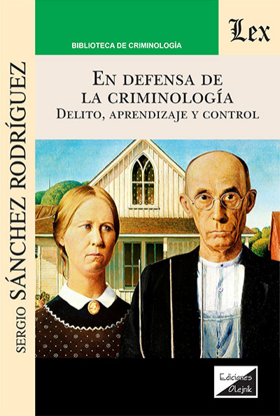 Cover des Buchs: En defensa de la criminología