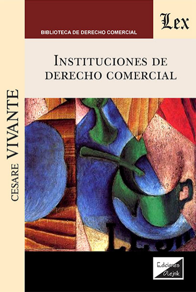 Cover des Buchs: Instituciones de derecho comercial