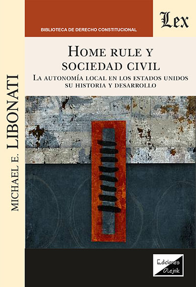 Cover of book: Home rule y sociedad civil. La autonomía