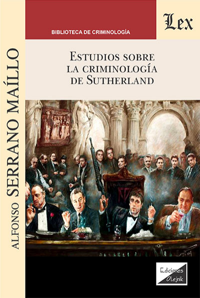 Cover des Buchs: Estudios sobre la criminología de Sutherland