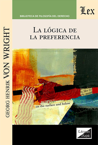 Cover des Buchs: Lógica de la preferencia, La