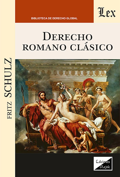 Cover of book: Derecho romano clásico