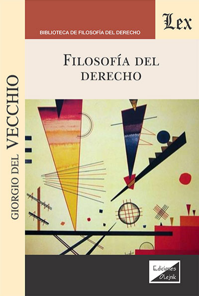 Cover des Buchs: Filoofía del derecho