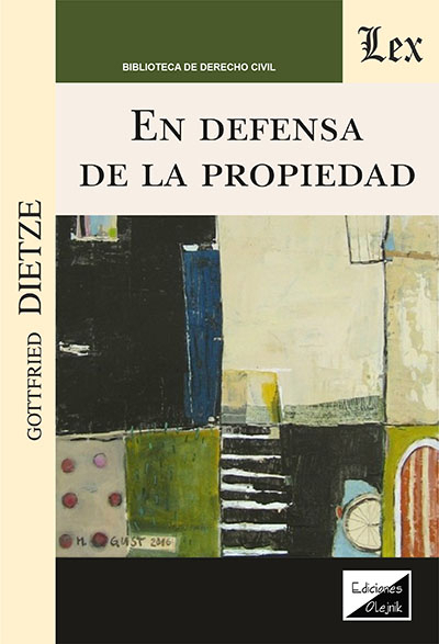 Cover of book: En defensa de la propiedad