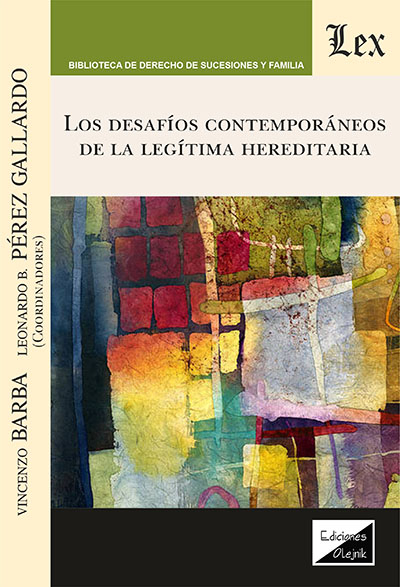 Cover des Buchs: Desafíos contemporáneos de la legítima hereditaria