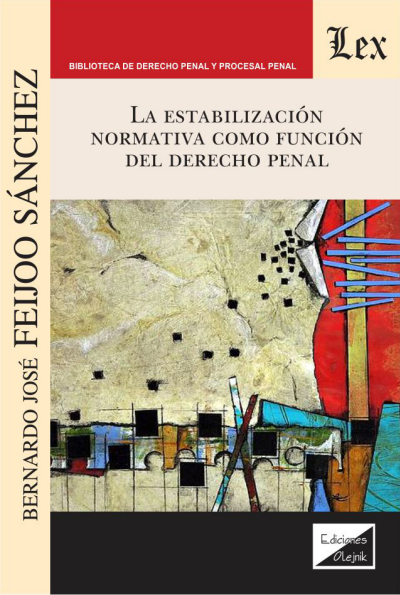 Cover des Buchs: Estabilización normativa como función del derecho penal