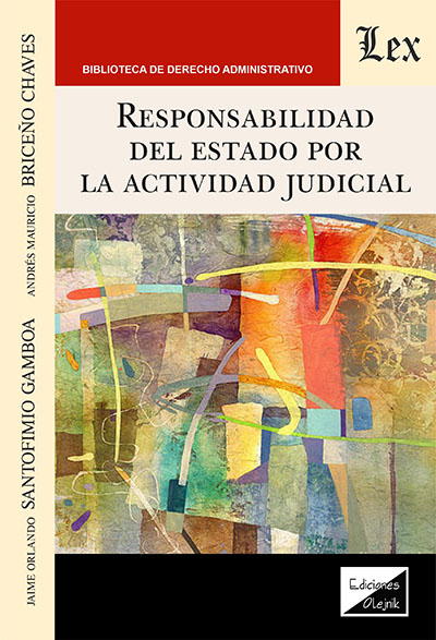 Cover des Buchs: Responsabilidad del estado por la actividad judicial