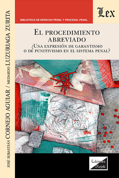Cover of book: Procedimiento abreviado. Una expresión