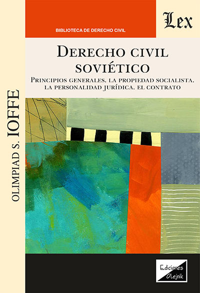 Cover des Buchs: Derecho civil soviético
