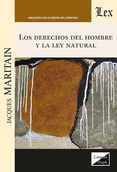 Cover des Buchs: Derechos del hombre y la ley natural