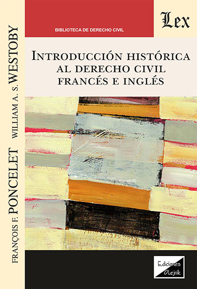 Cover des Buchs: Introducción histórica al derecho civil francés e inglés
