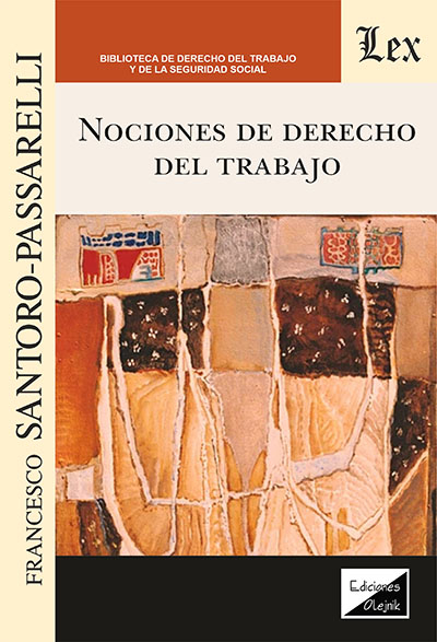 Cover des Buchs: Nociones de derecho del trabajo