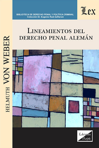 Cover des Buchs: Lineamientos del derecho penal alemán