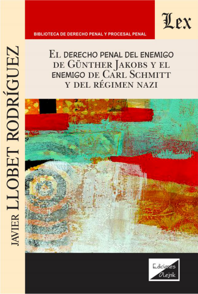 Cover des Buchs: Derecho penal del enemigo de Gunther Jakobs y el enemigo