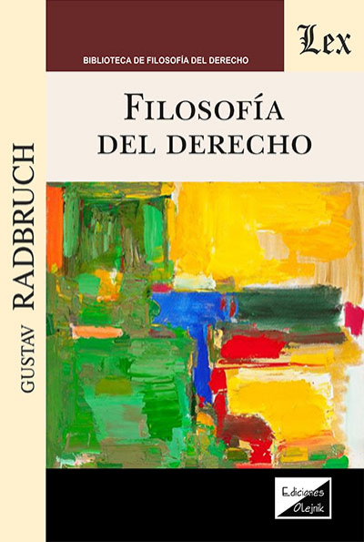 Cover des Buchs: Filosofía del derecho