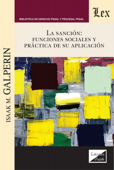 Cover des Buchs: Sanción. Funciones sociales y práctica de su aplicación