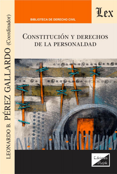 Cover of book: Constitución y derechos de la personalidad