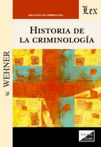 Cover des Buchs: Historia de la criminología