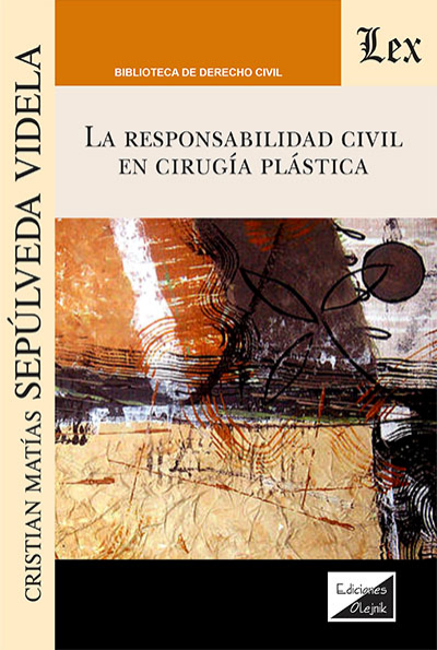 Cover of book: Responsabilidad civil en cirugía plástica