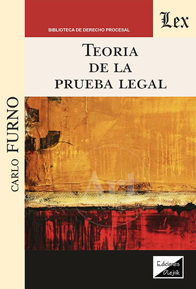 Cover des Buchs: Teoría de la prueba legal