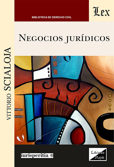 Cover of book: Negocios juridicos