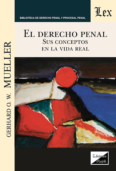 Cover des Buchs: Derecho penal. Sus conceptos en la vida
