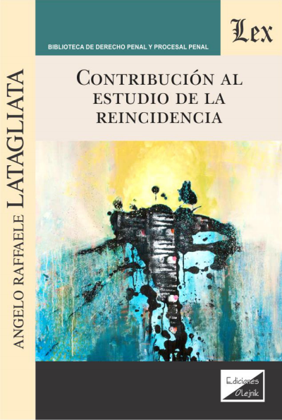 Cover des Buchs: Contribución al estudio de la reincidencia