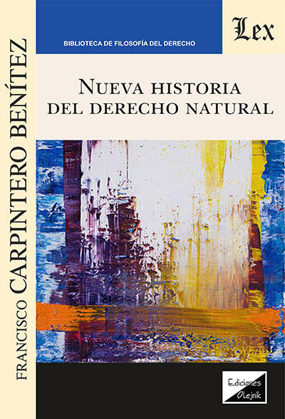 Cover des Buchs: Nueva historia del derecho natural