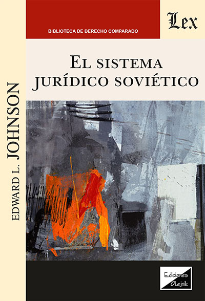 Cover des Buchs: Sistema jurídico soviético, El