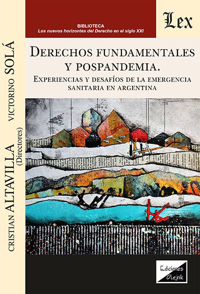 Cover of book: Derechos fundamentales y pospandemia