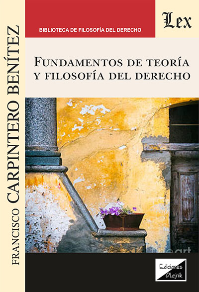 Cover des Buchs: Fundamentos de teoría y filosofía del derecho