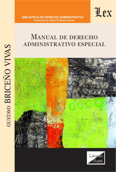 Cover des Buchs: Manual de derecho administrativo especial