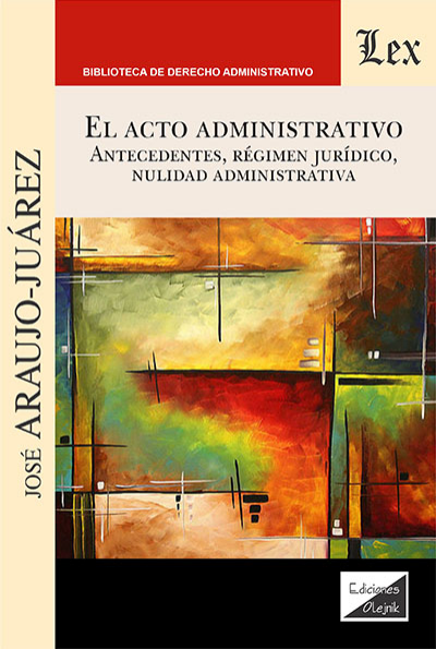 Cover des Buchs: Acto administrativo, El