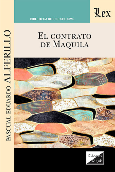 Cover of book: Contrato de maquila, El