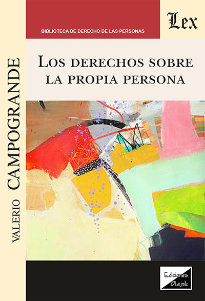 Cover of book: Derechos sobre la propia persona, Los