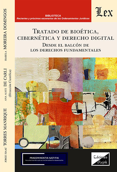 Cover of book: Tratado de bioética, cibernética y derecho digital