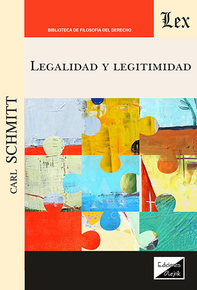 Cover des Buchs: Legalidad y legitimidad