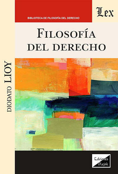 Cover des Buchs: Filosofía del derecho