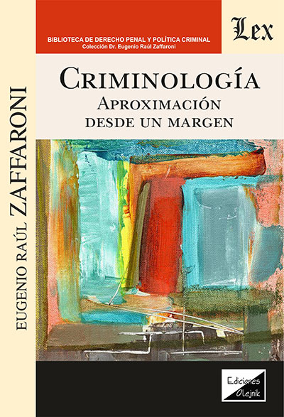 Cover des Buchs: Criminología. Aproximación desde una